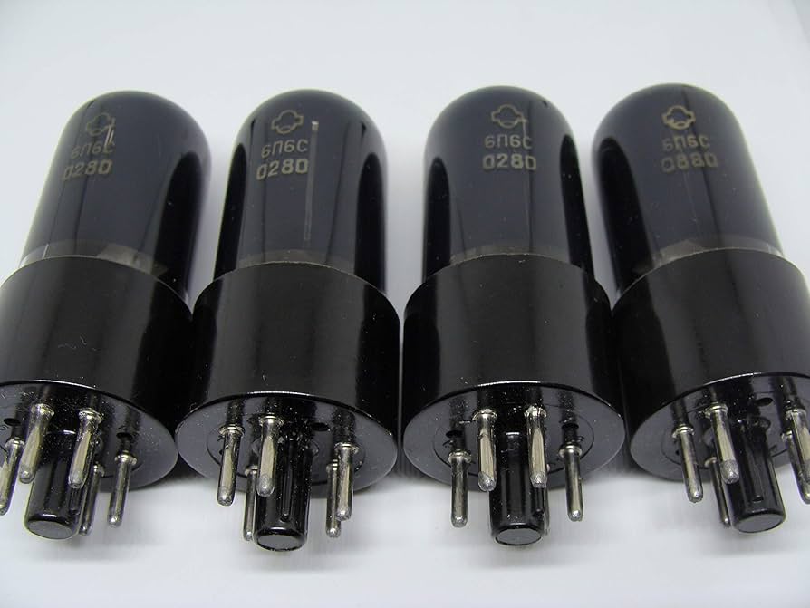 Amazon | ロシア製真空管 6P6S (6V6 6AY5) Made in Soviet (4本